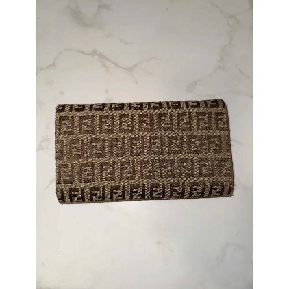 Fendi Zucca Long Wallet - Excellent Condition